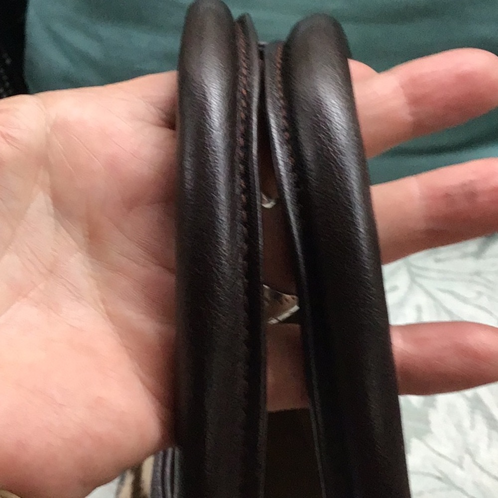 Unique Beldam  leather lined hide bag - Picture 7 of 8